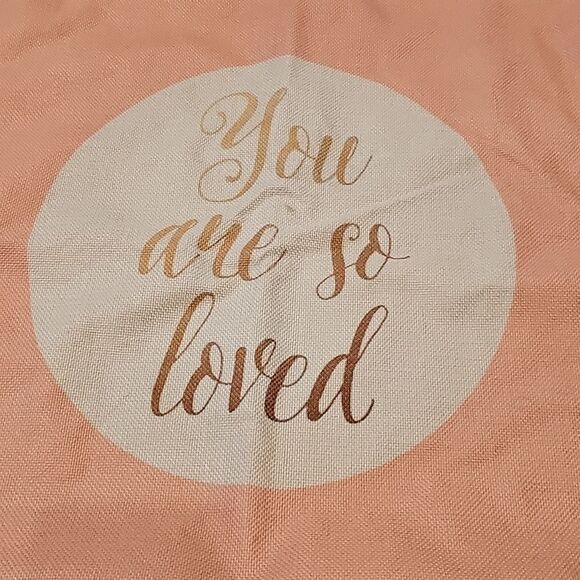 You Are So Loved Pillow Cover 17x17 - Picture 3 of 7